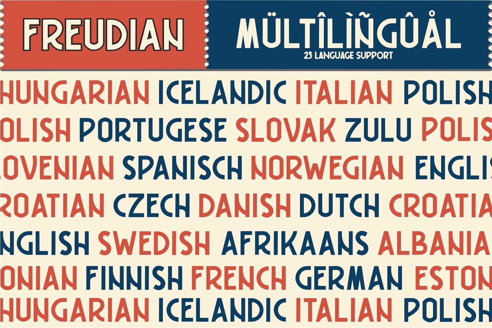 Freudian Typeface Freudian Typeface