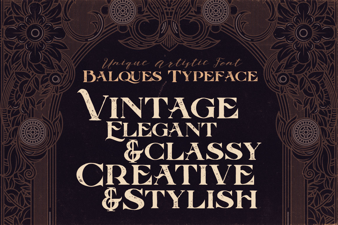 Balques Typeface