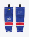 Hockey Socks Mockup - Top View