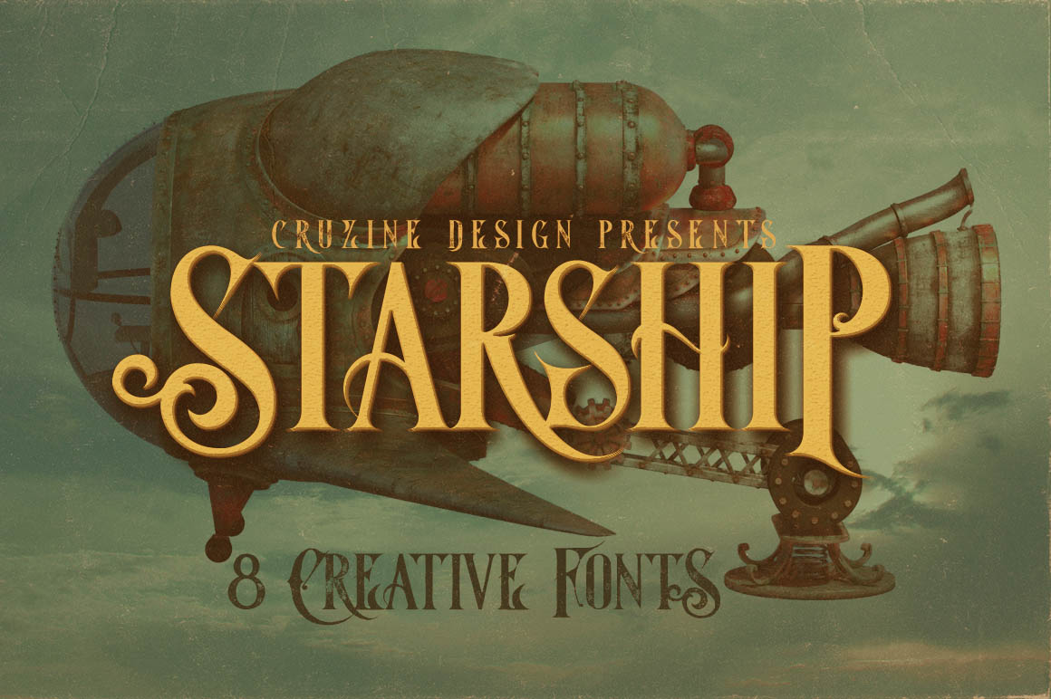 Starship Typeface Starship Typeface