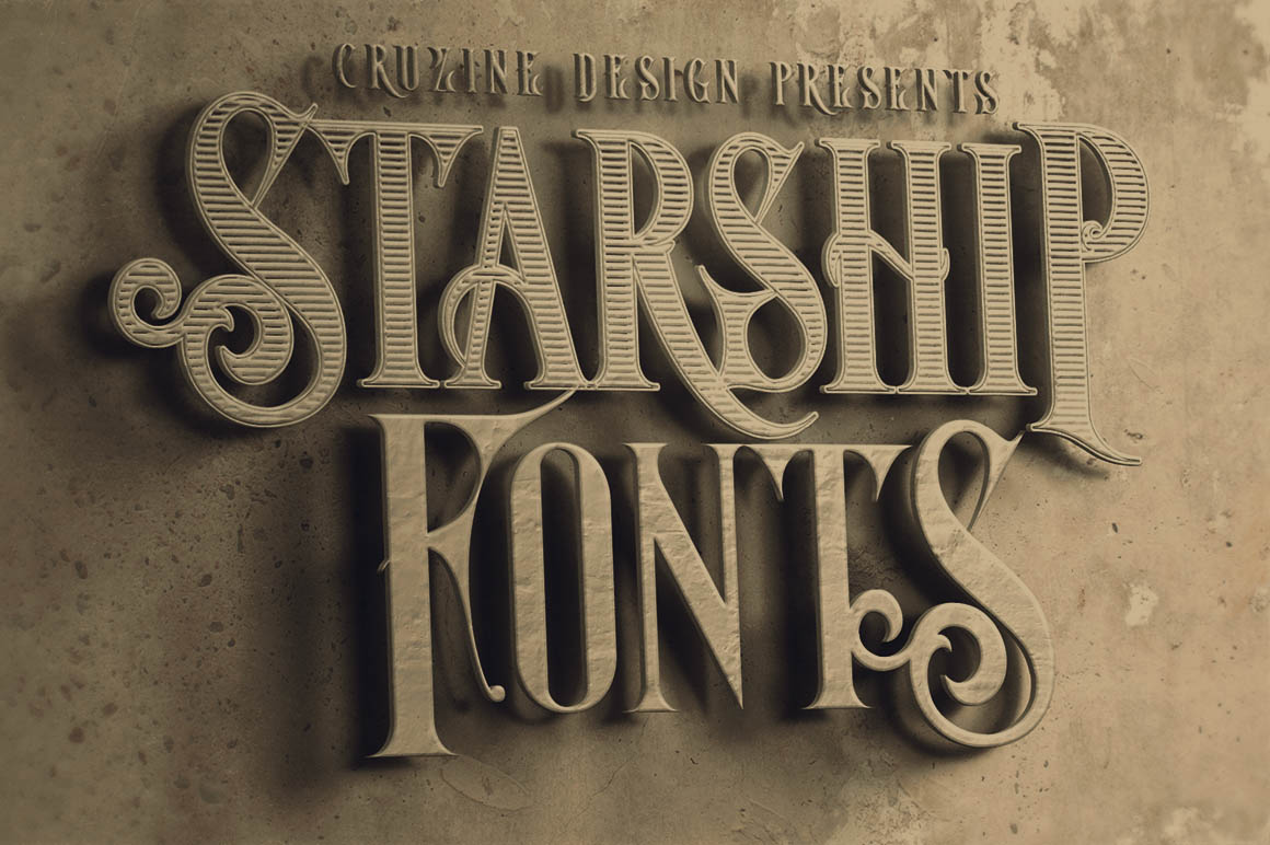 Starship Typeface Starship Typeface
