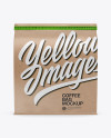 Kraft Paper Bag Mockup - Front View