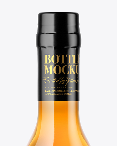 Whiskey Bottle Mockup