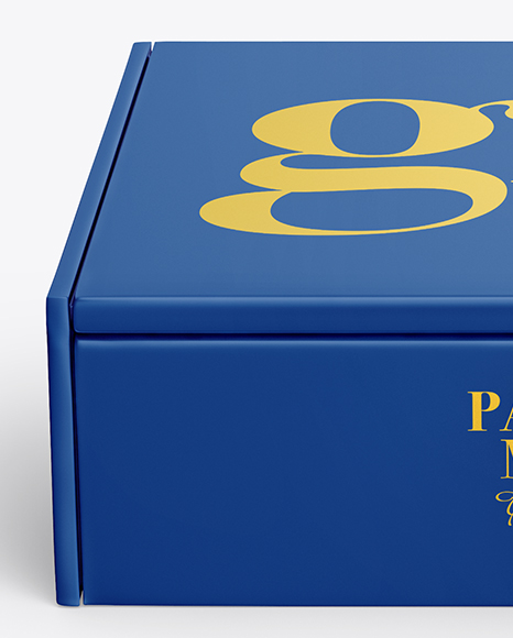Matte Paper Box Mockup Matte Paper Box Mockup