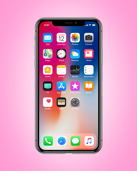 Apple iPhone X Mockup