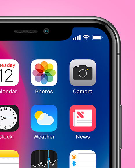 Apple iPhone X Mockup