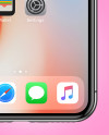 Apple iPhone X Mockup