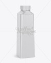 1L Glossy Bottle Mockup - Halfside View 1L Glossy Bottle Mockup - Halfside View