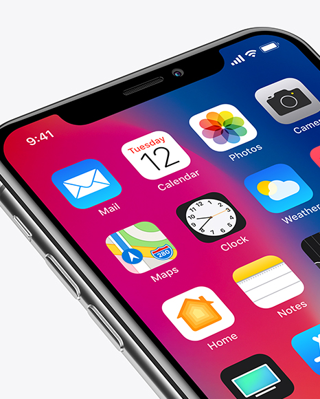 Apple iPhone X Mockup