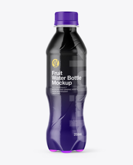 Fruit Water Bottle Mockup