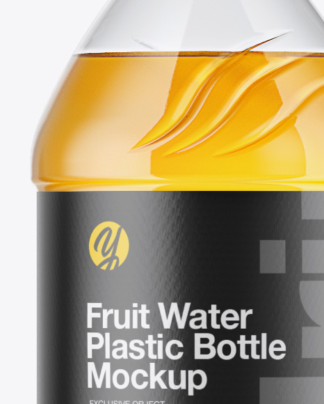 Fruit Water Bottle Mockup