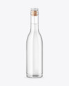 Clear Glass Bottle Mockup