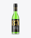 Clear Glass Bottle Mockup