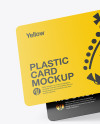 Two Plastic Cards Mockup