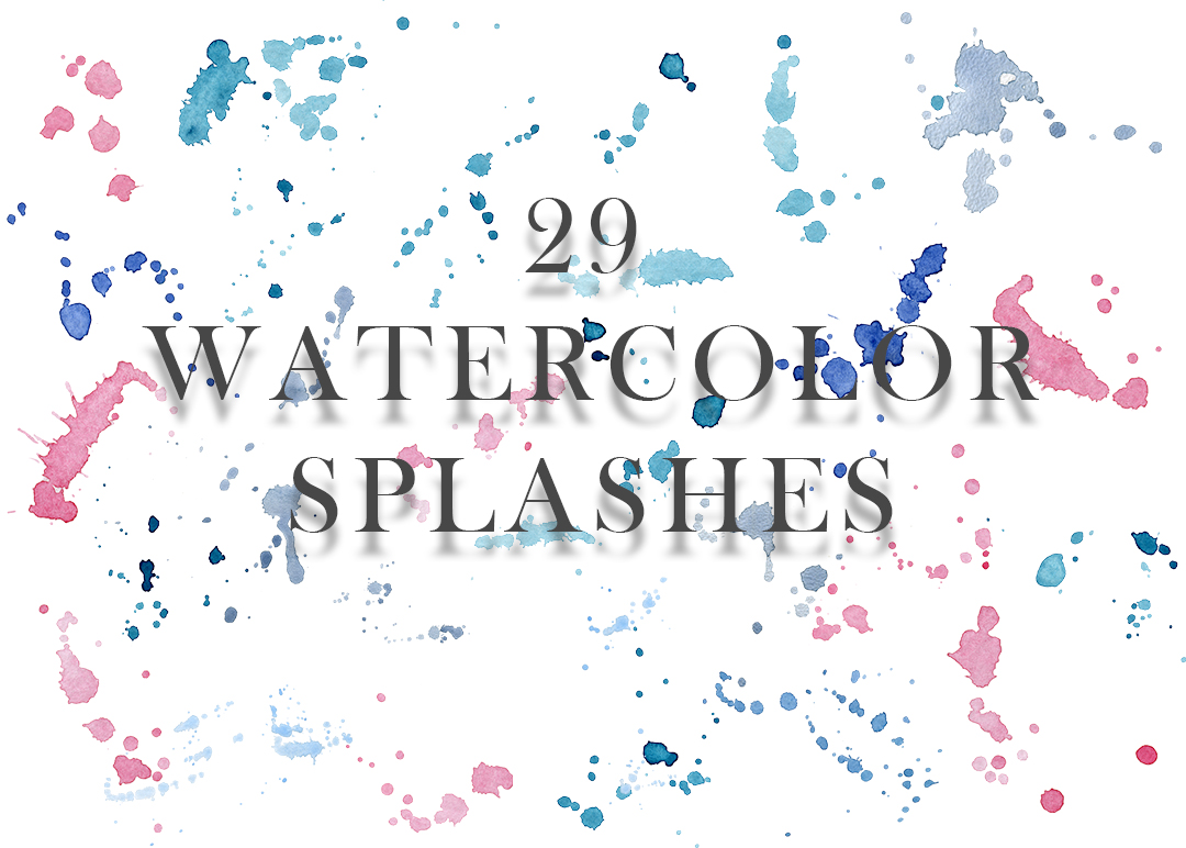 Ocean watercolor collection