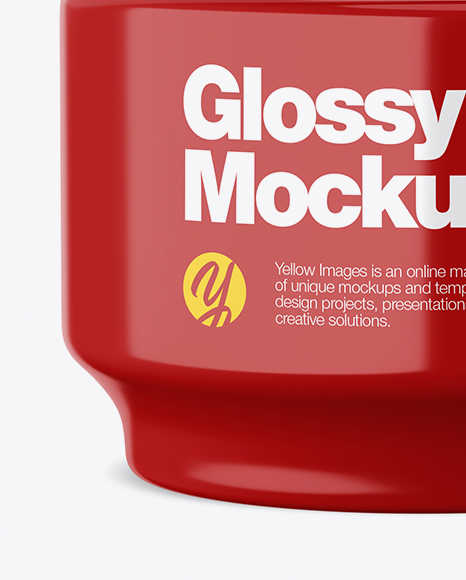 Glossy Mug Mockup