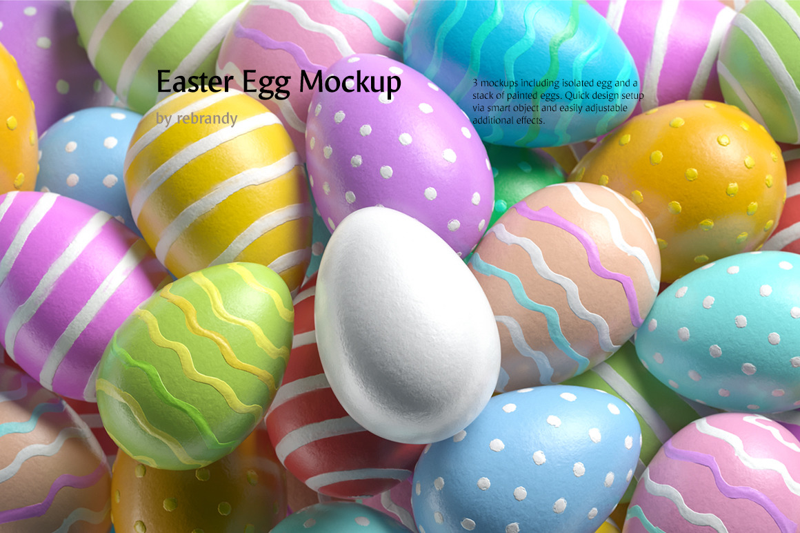 Easter Egg Mockup