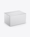 Metallized Paper Box Mockup