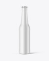 Ceramic Beer Bottle Mockup