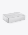 Metallized Paper Box Mockup