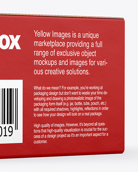 Paper Box Mockup Paper Box Mockup
