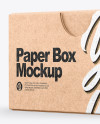 Kraft Box Mockup
