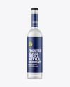 Frosted Glass Vodka Bottle Mockup