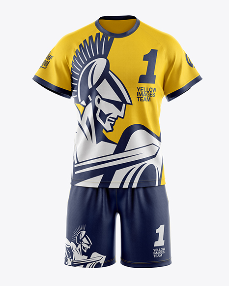 Men's Casual Kit Mockup