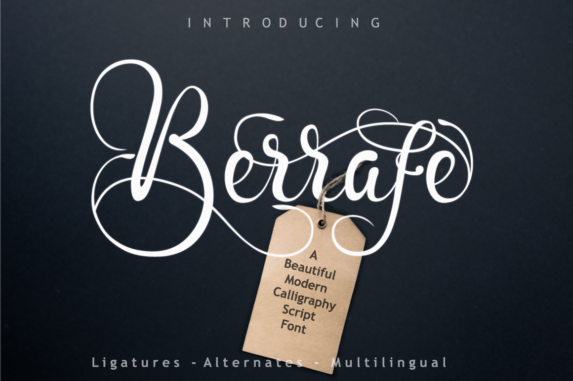 Berrafe Font Berrafe Font