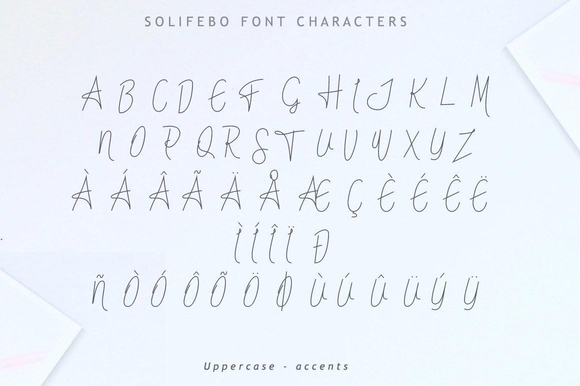 Solifebo Font Solifebo Font