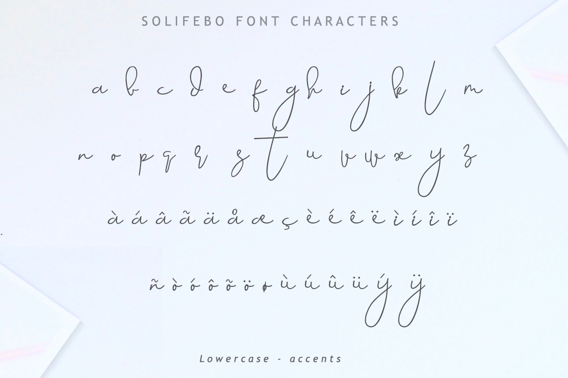Solifebo Font Solifebo Font