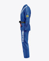 Jiu Jitsu Kimono Mockup (Side View)