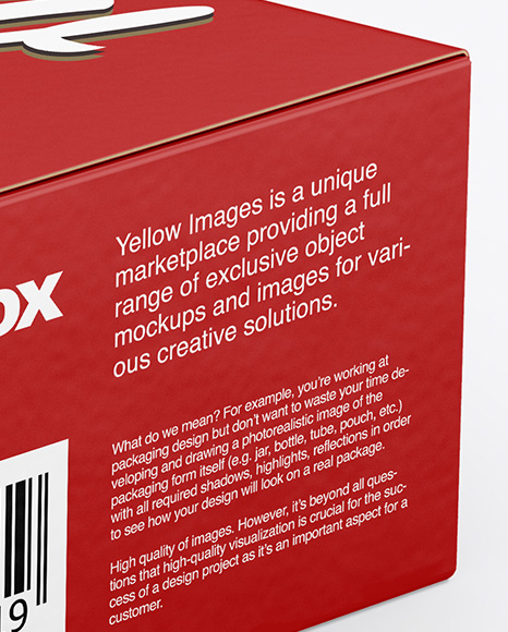 Paper Box Mockup Paper Box Mockup