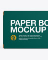 Paper Box Mockup Paper Box Mockup