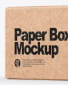 Kraft Box Mockup