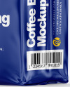 Glossy Coffee Bag Mockup