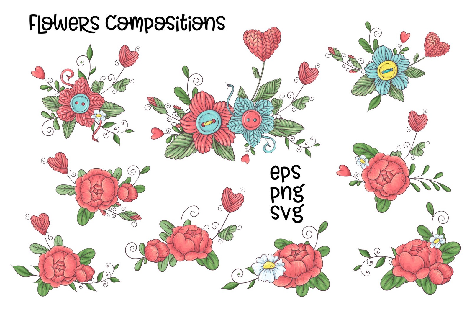 Hand Made – vector clip art Hand Made – vector clip art