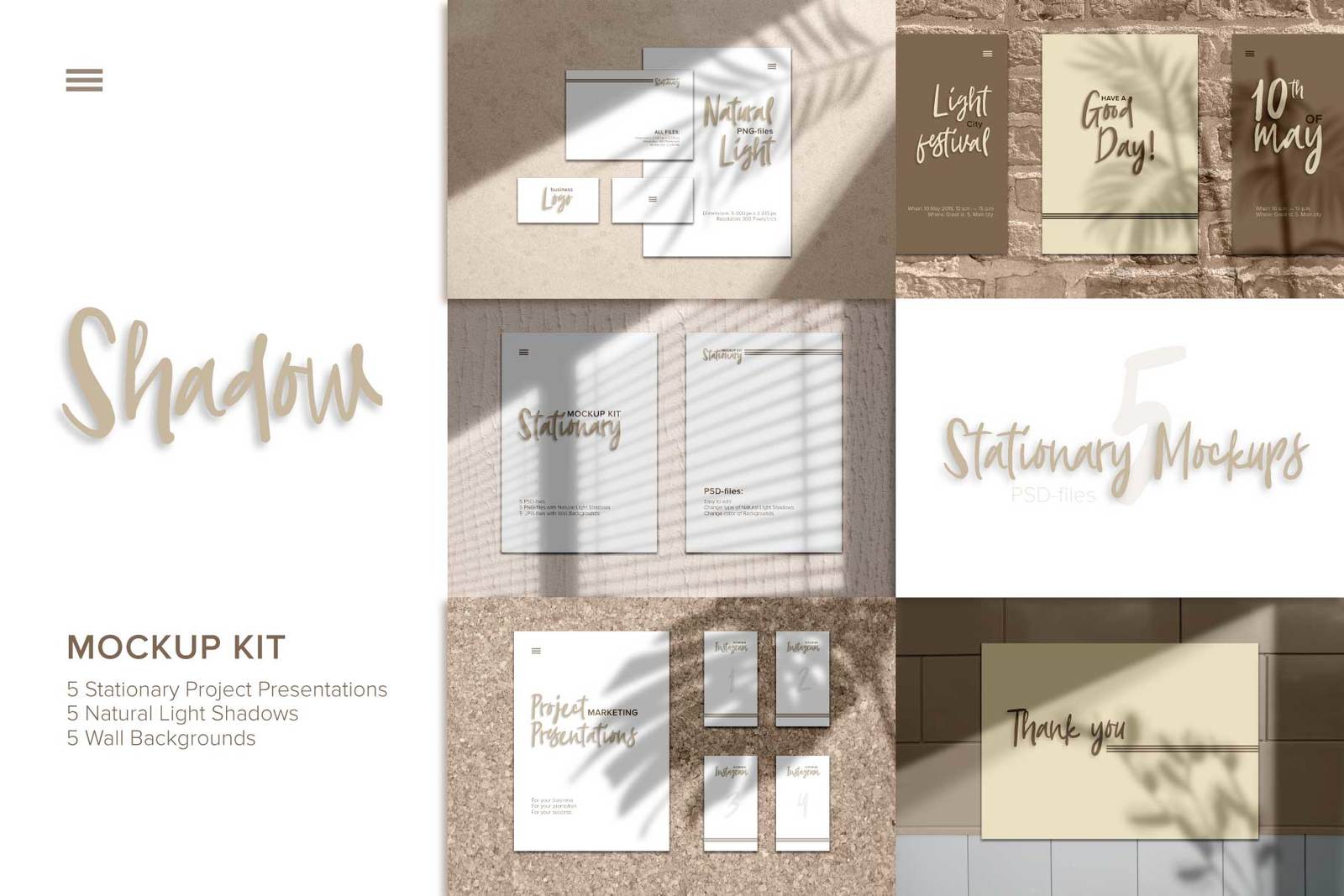 Realistic Shadow Mockups Realistic Shadow Mockups