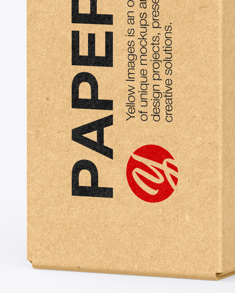 Kraft Box Mockup