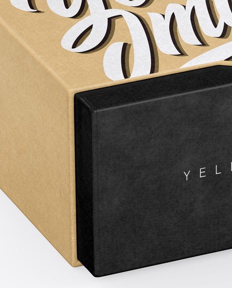 Textured Box Mockup