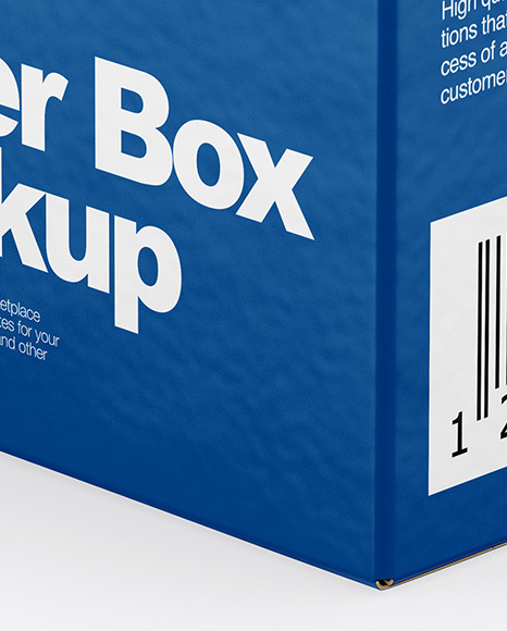 Paper Box Mockup