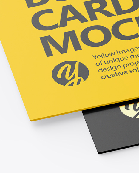 Two Business Cards Mockup