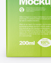 200ml Matte Juice Carton Package Mockup