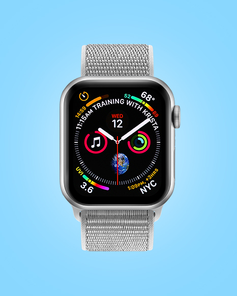 Apple Watch Series 4 Mockup