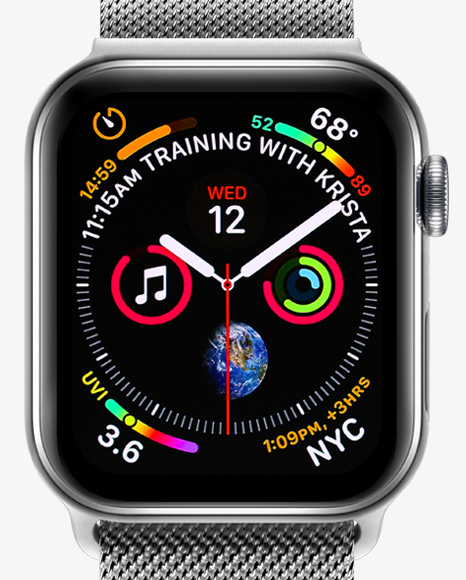 Apple Watch Series 4 Mockup