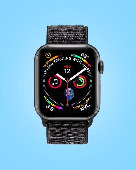 Apple Watch Series 4 Mockup