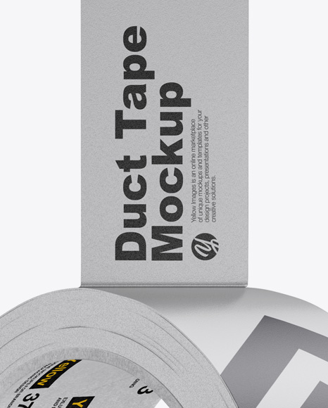 Metallic Duct Tape Mockup Metallic Duct Tape Mockup