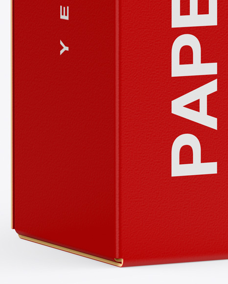 Paper Box Mockup Paper Box Mockup