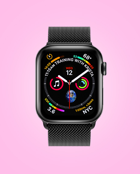 Apple Watch Series 4 Mockup