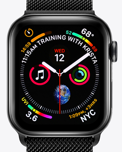 Apple Watch Series 4 Mockup